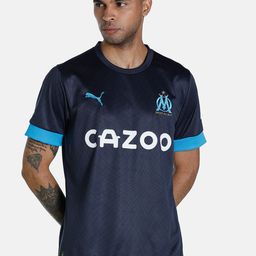 Puma Men Blue & White Olympique de Marseille Away 22 23 Replica Men's Jersey T-shirt-image-35