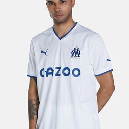 Puma Men White Olympique de Marseille Home 22 23 Replica Jersey T Shirt-image-31