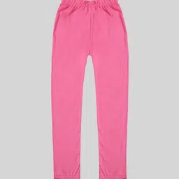 DIAZ Girls Mid-Rise Ankle-Length Cotton Leggings-image-59