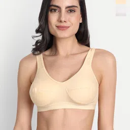 Aimly Pack Of 3 Non Padded Full Coverage Cotton Everyday Bra With All Day Comfort-image-44