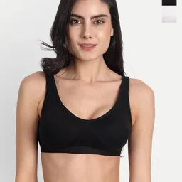Aimly Pack Of 3 Non Padded Full Coverage Cotton Everyday Bra With All Day Comfort-picture-25