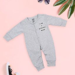 MeeMee Infants Typography Printed Cotton Rompers-image-93