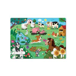 Mini Leaves Kids Farm Animal Puzzle Development Toy-13