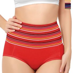 Bella Voste Pack Of 3 High Rise Hipster Briefs-image-119