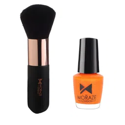 Moraze Set of Kabuki Brush & Nail Paint - Chitty Chitty-56
