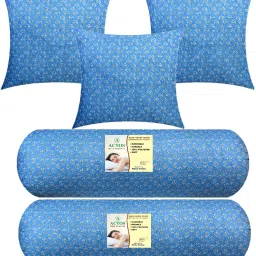 3 Cushion 2 Microfibre Floral Bolster Pack of 5-picture-6