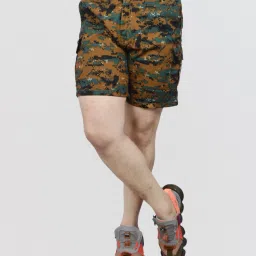 Printed Men Multicolor Cargo Shorts-picture-20