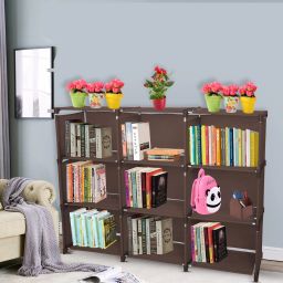 Metal Open Book Shelf-12