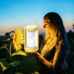 yaroh Rechargeable (Emergency LED Lantern Light) for Camping & Ambiance DecorationP404 4.5 hrs Lantern Emergency Light image 3