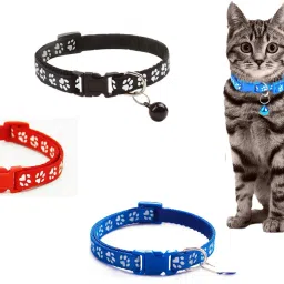 3Pcs Cat & Puppy Collars with Bell ,Adjustable to Fit All Small Pets Dog & Cat Everyday Collar-picture-23