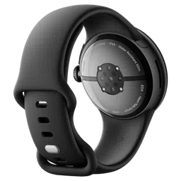 Google Pixel Watch 3 Wi-Fi + Bluetooth Wear OS 5.0 Smartwatch (45mm AMOLED Display, Qualcomm SW5100 Cortex M33 co-Processor, Obsidian Active Band) image 3