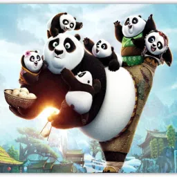 Monk Matters Kung Fu Panda Design Non-Slip Rubber Base Gaming & Laptop (MPAD00241) Mousepad-image-26
