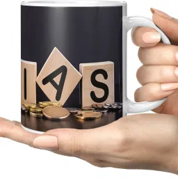 IAS IPS UPSC LBSNAA Motivational Quotes Microwave Safe (IAS-08) Ceramic Coffee Mug-image-49