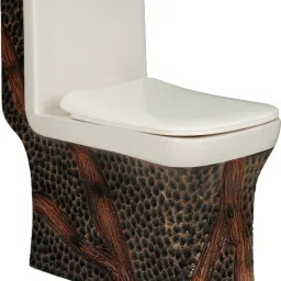 Designer One Piece Western Commode EWC Toilet S Trap 225mm Western Commode-28