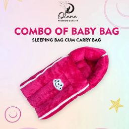 3 in 1 Baby Carry Nest Sleeping Bag & Mattress Soft & Comfortable Sleeping Bag-image-8