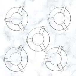 HT-2024-A Chrome Trivet-3