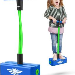 Bouncy Jumping Toy, Pogo Jumper with Squeaky Sound | Safe, Fun For Boys & Girl|-image-0