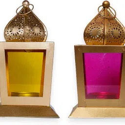 Multicolor Iron Hanging Lantern-image-23