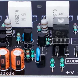 audio lite 200W RMS Mono Amplifier Board for 2SC5200 + 2SA1943 (Only Driver Sec Assembled) Sound Recorder and Sound Circuit Electronic Hobby Kit image 2