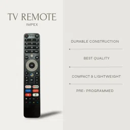 Narayan enterprises Impex Tv evoQ Remote Compatible withTv evoQ Series Non Voice Command Impex Remote Controller image 5