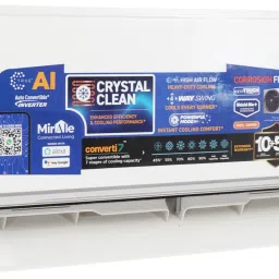 panasonic 1 Ton 3 Star Split Inverter AC with Wi-fi Connect - White, Grey image 4