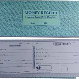 Money Receipt 50 Pages Special Quality 2 Pcs Combo Money Receipt 50 Pages Special Quality 2 Pcs Combo 2-Part Money Receipt-image-37