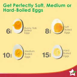 wonderchef Essenza Multi-Function Egg Boiler, 350 Watt, Egg Cooker image 3