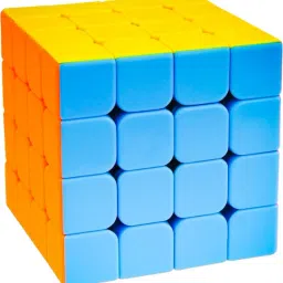 Premium 4x4 Speed Cube- Fast, Smooth & Stickerless Magic Puzzle Cube-18