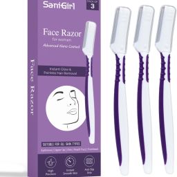 Face Razor For Women | For Eyebrows, Upper Lip, Forehead & Chin (Pack of 3), Women-20