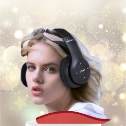HD Sound Bluetooth Headphones with Noise-Cancelling Mic and Compact Design_KY Bluetooth & Wired Headset-image-43