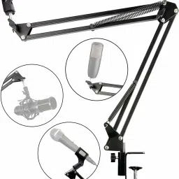 NB35 Adjustable Suspension Boom Scissor Accessories Mic Stand.-19