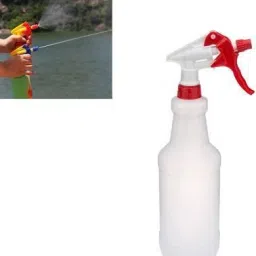 bhumitc Plastic Water/Sanitizer Spray Nozzle Trigger, Set of 4 Spray Bottles, Sanitizer Bottles, & Any Other Regular Bottle 2 L Hand Held Sprayer image 4
