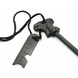 Survival Multitool Magnesium Long Flint Stone Fire Starter Lighter Kit Magnesium Fire Starter Striker Included-28