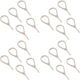 BBS PRO (20 pcs) Mobile Sim Ejector pin Tools Tray Holder Opener (Steel) Sim Adapter-image-70