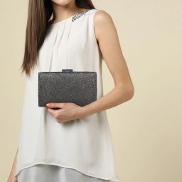 Casual Black Clutch - Mini-image-42