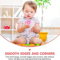 privatecave ABCD Alphabet Number Shape Explorative Puzzles Toddler Learning Wooden image 4