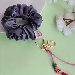 Soho Boho Studio Key Chain Scrunchie Ponytail Holders image 3