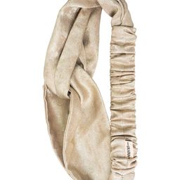 hair drama co. HAIR DRAMA COMPANY Women Gold-Toned Cross-Knot Hairband image 4