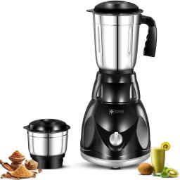 Havok_Black_Mixer_2Jar 750 W Juicer Mixer Grinder-12