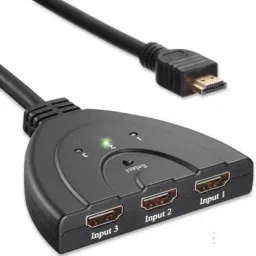 VooyTV-out Cable HDMI Switch, 3 Port 4K HDMI Switch 3 in 1 Out with High Speed Switch Splitter Pigtail Cable Supports Full HD 4K 1080P 3D Media Streaming Device-15