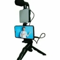 APSOLIGHT vlogging video maker kit with mic |tripod |led flash 04 Tripod-22