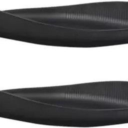 dulariya Serving Platter, Boat Shape, Black Melamine Serving Platter 11 inch Tray-picture-3