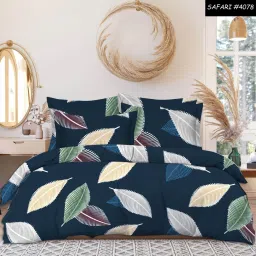 170 TC Cotton Double Printed Flat Bedsheet-image-53