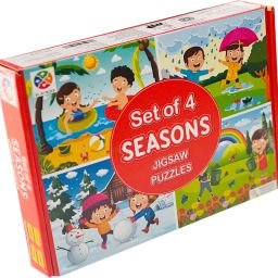 Set of 4 Season Jigsaw Puzzle for 3+ Years-8