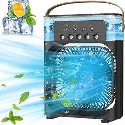 4uonly Mist Fan with 5 Hole Spray, Portable & Quiet, 3 Speeds & Timer GFN9 Mist Fan with 5 Hole Spray, Portable & Quiet, 3 Speeds & Timer GFN9 Rechargeable Fan-image-84