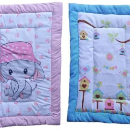 Mattress For New Born Baby Bed Mat (Pack of 2)(0-1 Years)(30 X 20 Inch)-image-35