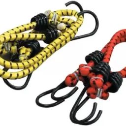 High Strength Elastic Rope For Hanging Clothes, Carrying Luggage etc Pack of 2pc Multicolor-13
