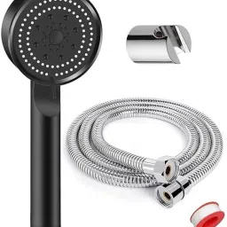 Reva ABS High Pressure Multi Function Spray Hand Shower With 1.5 Mtr Hose Pipe Handheld-picture-24