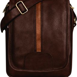 Maroon Men & Women Sling Bag Brown Casual Faux Leather Cross Body Sling Bag For Men LN-SL05-image-29