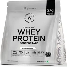 wellbeing nutrition 100% Raw Whey Protein Concentrate, 27g Protein, 12.7g EAA, 6g BCAA Whey Protein-picture-9